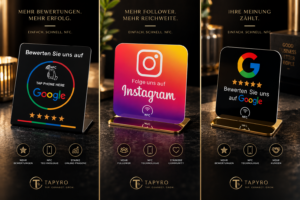 Luxurioese NFC Staender Im Triptychon 300x200